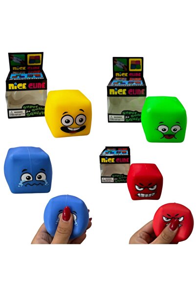 YDNE Nice Cube Squishy Stres Küpü – Yavaş Yükselen Yumuşak Sıkma Oyuncağı, Eğ...