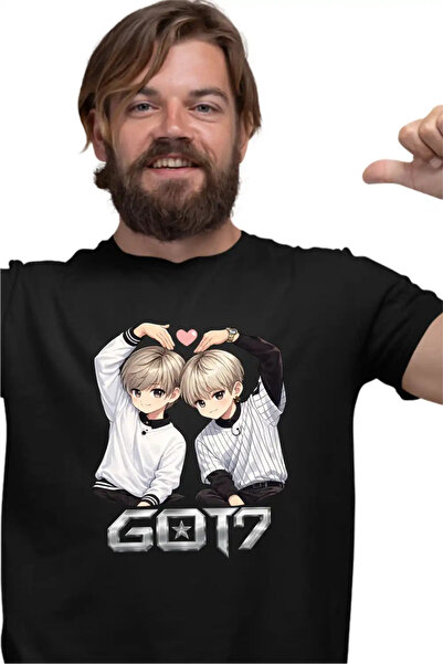 OEM Μπλουζάκι Got7 K-pop Εμπορεύματα Καρτούν