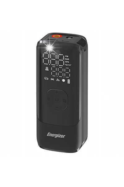 Energizer Compresor Powerbank PAC4000 2000mAh 15W 150 PSI 1x USB-C 1x USB-A