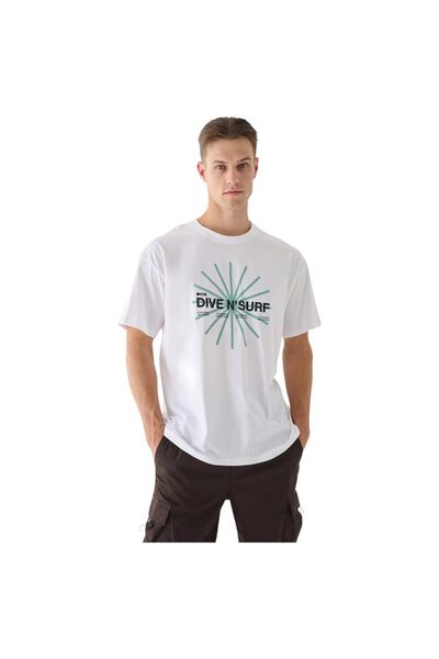 4F Tricou bărbătesc cu mânecă scurtă, mărimea L