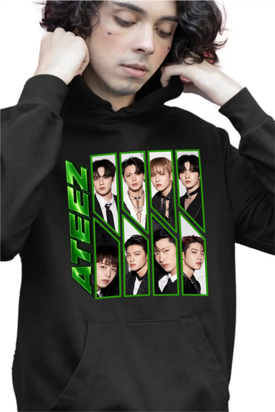 OEM Hanorac Copii Baieti Ateez Song Min-gi Kpop Merch