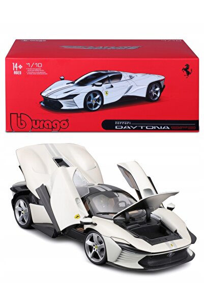 Bburago Junior Ferrari Daytona SP3 1:18 Bburago 18-16912 MODEL DE MAȘINĂ ALB