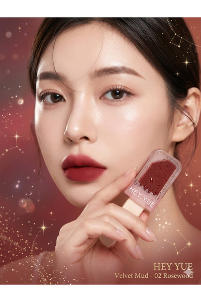 Kozmetik Misty Lip - Shade 02 Hey Yue Velvet Textured Intensely Pigmented Mat...