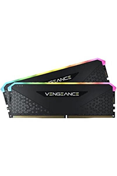 Corsair Vengeance RGB RS 16GB (2x8GB) DDR4 3200 C16 Desktop Memory, Black