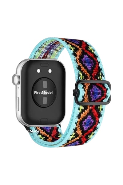 FirstModel Huawei Watch Fit 3,4,5 Pro Uyumlu Örgü Bant Kordon, Pim Çevirici A...