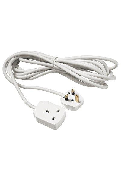 IKEA KOPPLA Extension cord, earthed white, 5 m