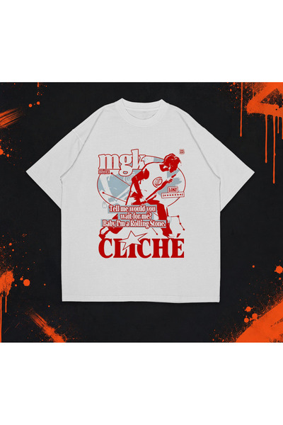 Grafftee Clothing Majica kratkih rukava unisex oversize sa printom "machine g...