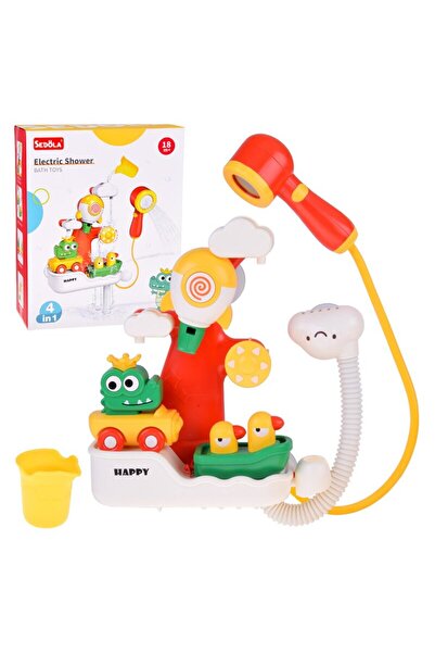 Jokomisiada Jucarie de baie, Crocodili si rate, 4 in 1