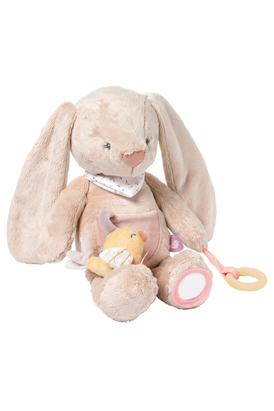 Nattou ALICE & POMME Plush Toy with Abilities - Rabbit Pomme