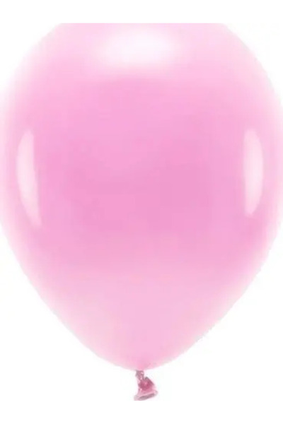 Partydeco Baloane ecologice, 30 cm, pastel roz (1 pachet / 10 buc)