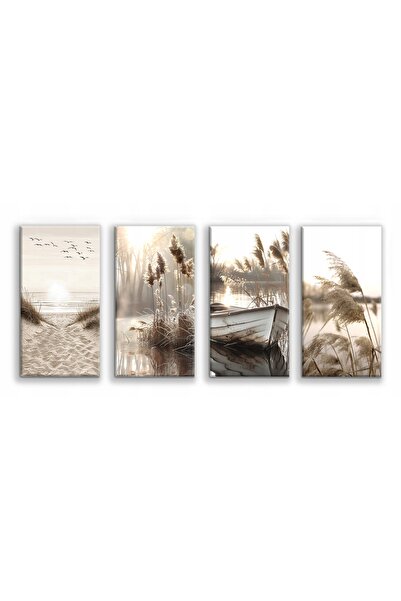 DecoWalls Set Tablouri Boho Scandinav, Deco Walls, Digital Print, Pentru Came...