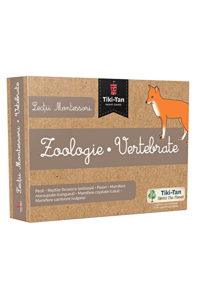 Tiki-Tan Lecții Montessori - Zoologie. Vertebrate, - Editura