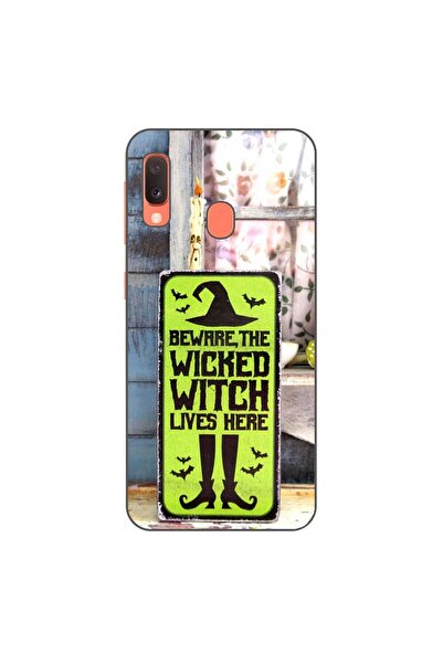 OEM Husa compatibila cu Samsung Galaxy A20e Silicon Gel Tpu Model Halloween W...