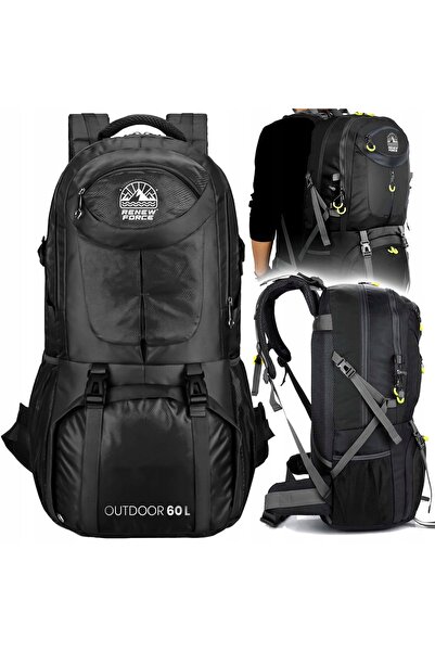 Renew Force Rucsac turistic negru 41-60 l impermeabil