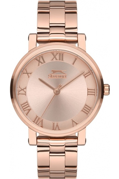Slazenger Ceas de damă SL.09.1577.3.04 — aur roz, elegant, ideal ca un cadou.