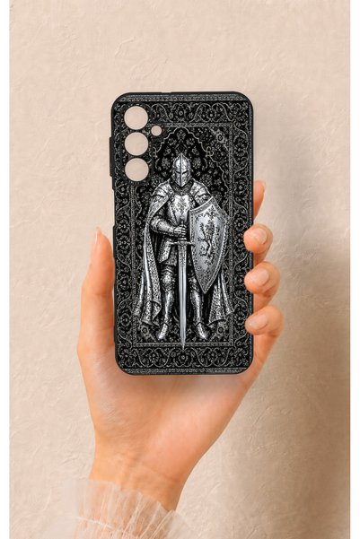 Vip Case Samsung A24 Compatible Knight Patterned Silicone Case