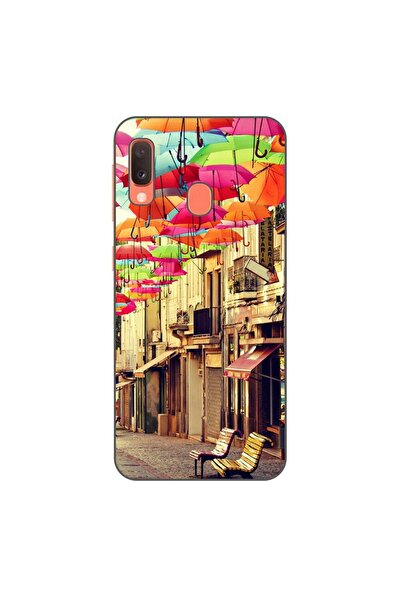 OEM Husa compatibila cu Samsung Galaxy A20e Silicon Gel Tpu Model Strada Umbr...