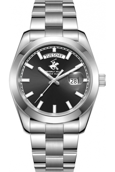 Beverly Hills Polo Club Set bărbătesc: BEVERLY HILLS BP3790X.350 — oțel, fashion
