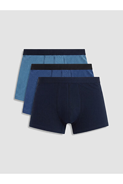 LC Waikiki Ozmarka New Season Cotton Flexible Men's Boxer 3-Pack