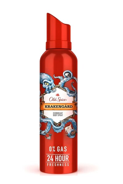 Old Spice KRAKENGÄRD DEODORANT BODY SPRAY 140 ml