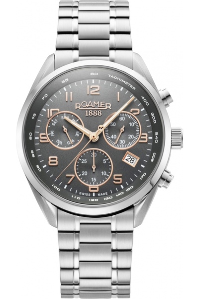 Roamer Ceas bărbătesc 993819 41 54 20 — oțel, sportiv, potrivit pentru înot.