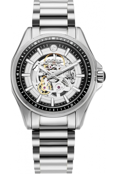 Roamer Ceas bărbătesc 220984 41 55 20, oțel inoxidabil, schelet clasic