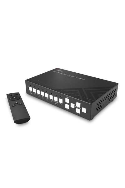LİNDY Comutator KVM 5 porturi cu Multiview Fără întreruperi 4HDMI 1USB Tip C