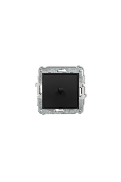 KARLIK MINI Conector unic stil american negru mat 12MWPUS-1