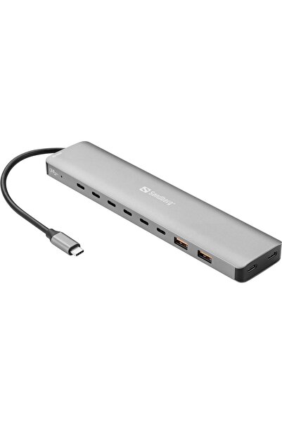 Sandberg USB-C la 8 x USB-C + 2xUSB-A 100W