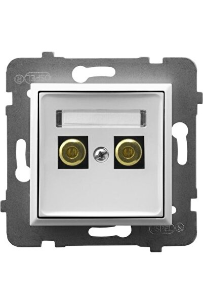 OSPEL ARIA Priză difuzor simplă albă GGN-1U/m/00