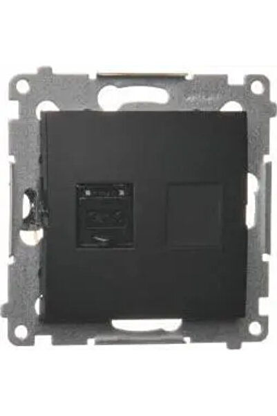 Kontakt-Simon Simon 54 Priză computer unică RJ45 categoria 6 cu obturator de ...