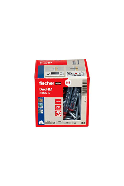 Fischer PIN DUOHM 12* 55S, ȘURUB CU CAP LENTICULAR