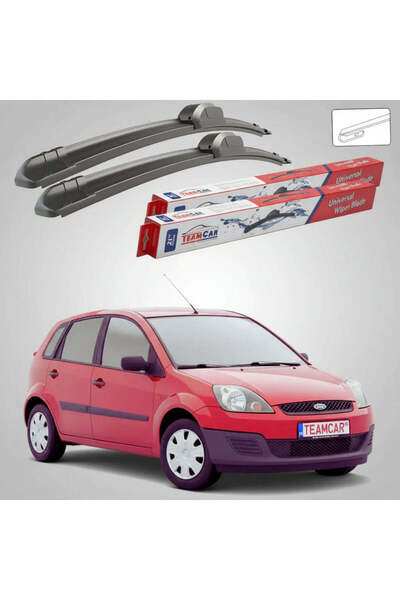 TEAMCAR Υαλοκαθαριστήρες παρμπρίζ Ford Fiesta Gen V JH/JD Hatchback 2001-2008...