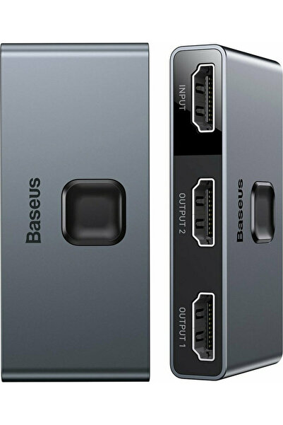 Baseus Matrix HDMI Αμφίδρομος 2x1 / 1x2 4K 30Hz Διακόπτης HDMI CAHUB-BC0G