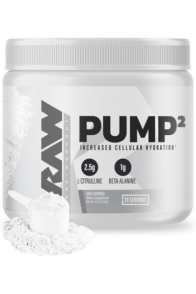 RAW Pump2 Pre-Workout, Increase Energy