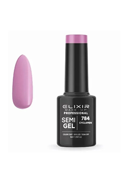 Elixir Επαγγελματικό Ημιμόνιμο Βερνίκι Νυχιών Τύπου Ημι-τζελ 784 Κυκλάμενο Μω...