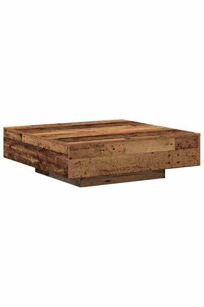 vidaxl Masă de cafea Lemn Vechi 100 x 100 x 31 cm