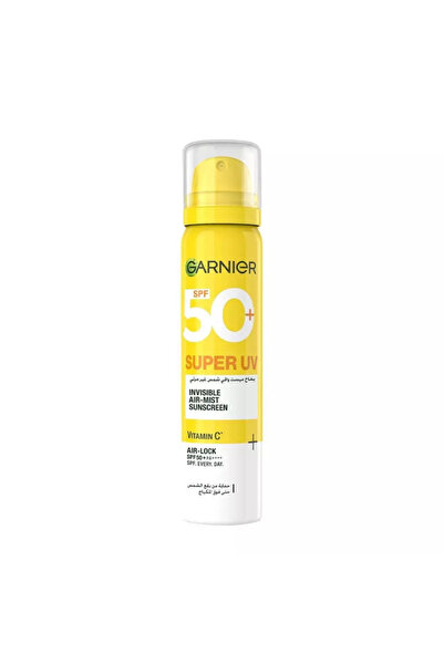 Garnier واقي شمس سكين أكتيف سوبر يو في غير مرئي بتركيبة رذاذ الهواء مع فيتامي...