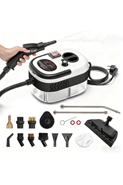 DealsReall Aparat de curățat cu aburi 2500W cu 14 accesorii DealsReall ®