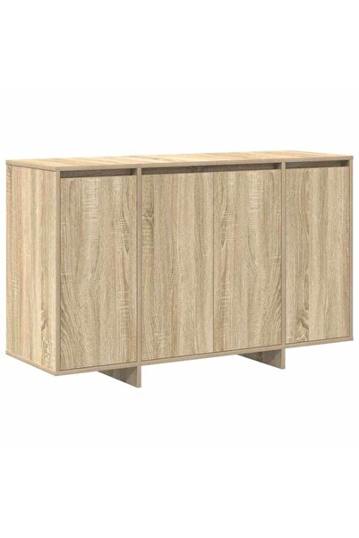 vidaxl Comodă din lemn prelucrat, Stejar Sonoma, 120 x 41 x 75 cm