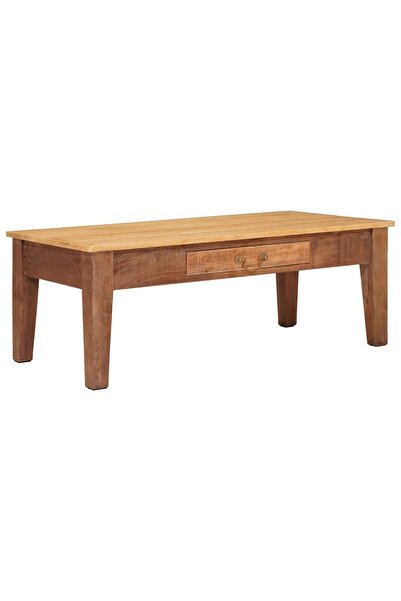 vidaxl Masă de cafea Maro 110 x 55 x 40 cm Lemn de mango solid