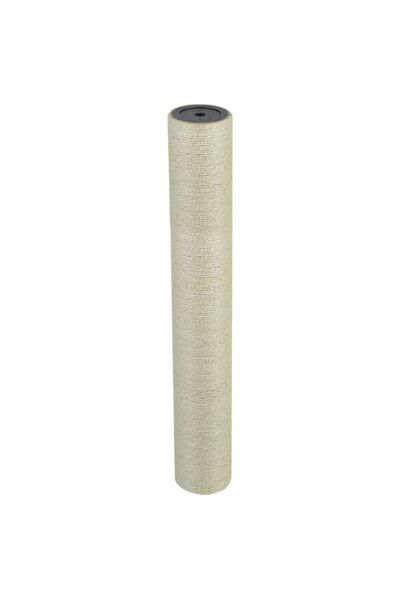vidaxl Stâlp de zgâriat pentru pisici 8 x 55 cm, 10 mm Bej