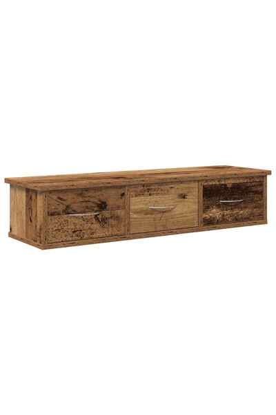 vidaxl Dulap de perete, lemn învechit, 88x26x18,5 cm, lemn prelucrat