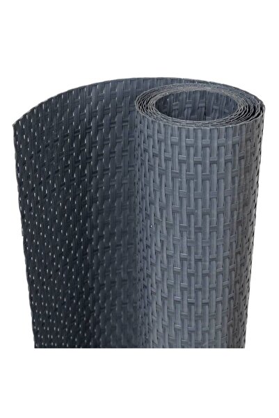 vidaxl Paravan balcon, antracit, 500 x 90 cm, poliratan