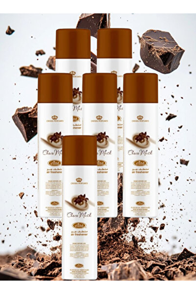 ALREHAB 6 قطع من معطر الهواء شوكو مسك 300 مل
