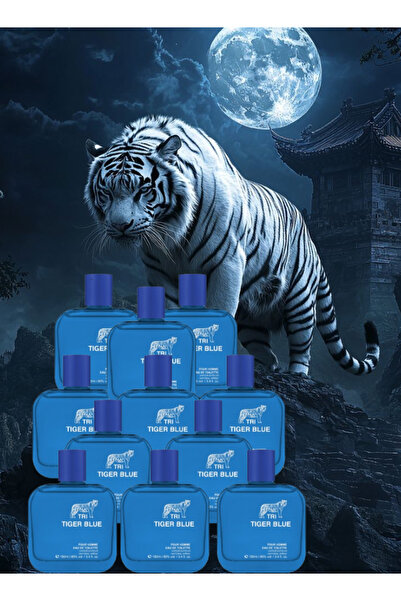 trı 11 Pieces Tiger Blue Perfume 100ML