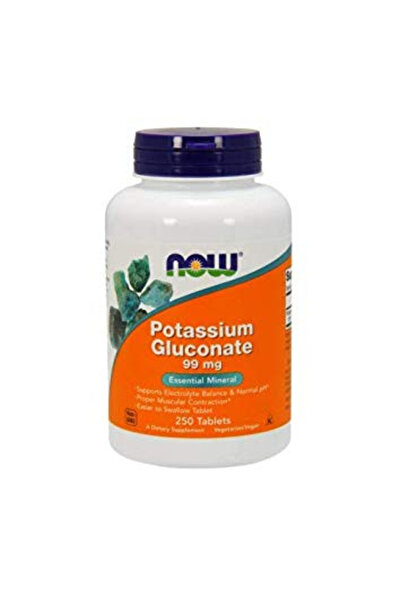 Now Foods Potassium Gluconate Glukonian Potasu