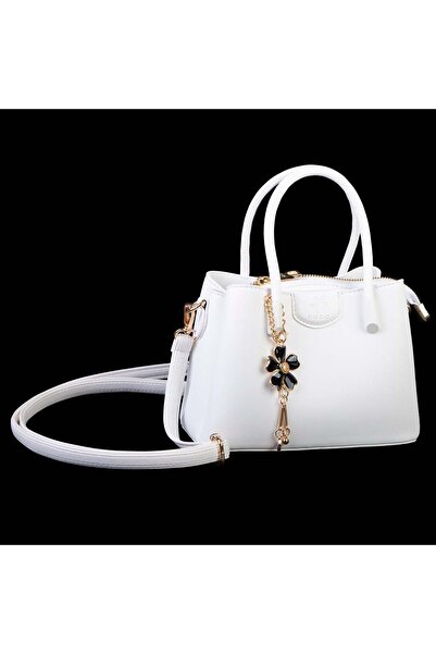 Nas Bag Women's Stylish Handbag and Crossbody Bag with Mini Flower Charms (Wi...