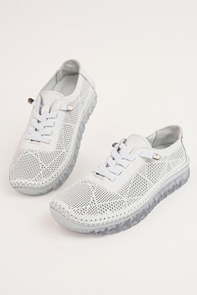 Madam Tarz Kcl-D01 Gel Sole Genuine Leather Ballerinas