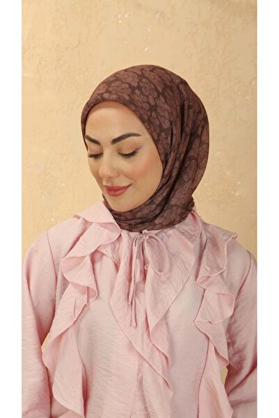 locella Soft Pamuk Eşarp Kahve